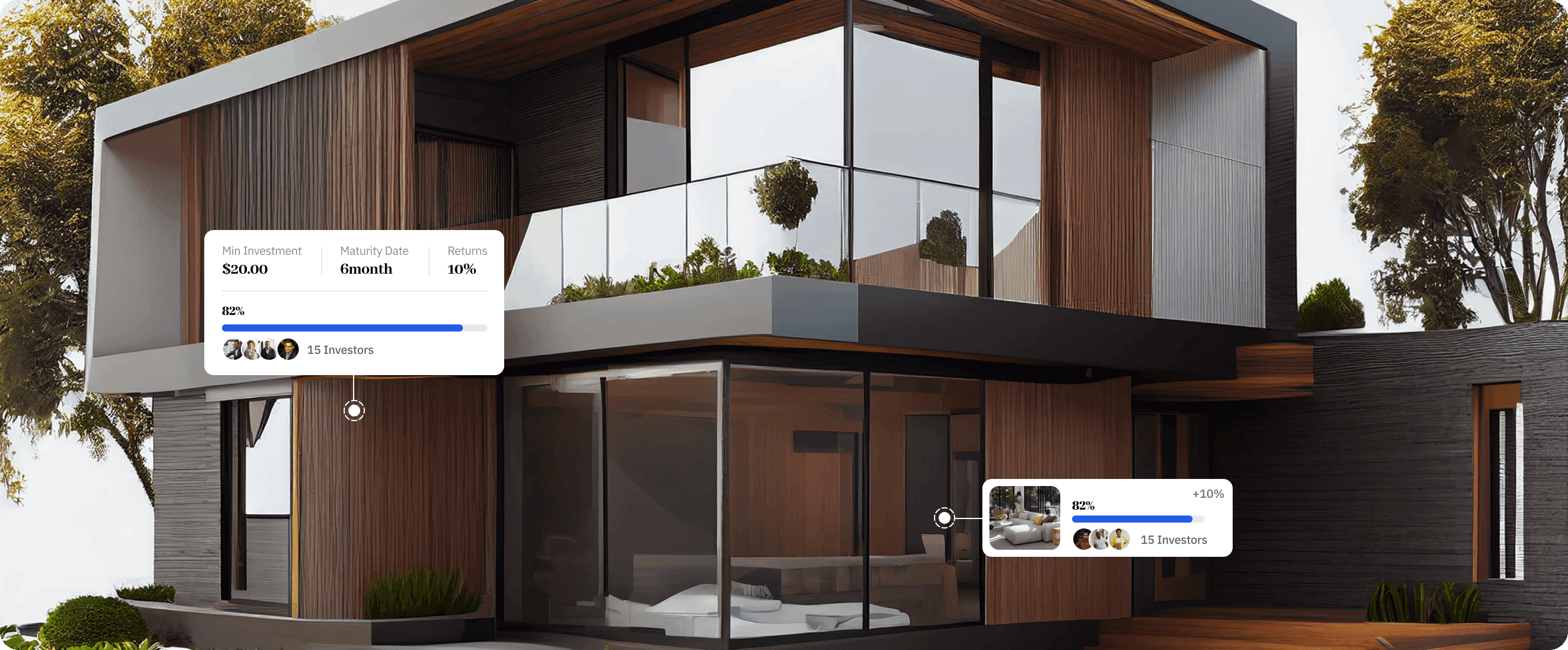 Modern real estate property